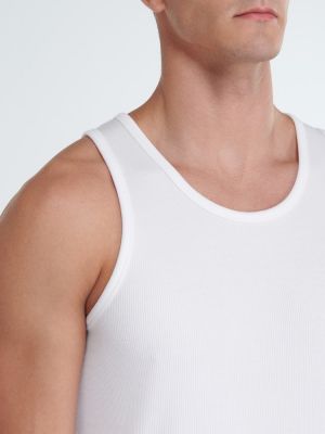 Памучна риза Cdlp бяло