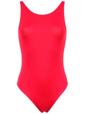 Costum de baie cu decupaj la spate Brigitte roșu