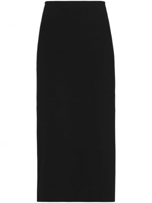 Φούστα με χαμηλή μέση Proenza Schouler μαύρο