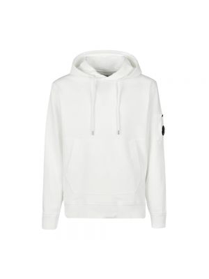 Fleece hoodie C.p. Company weiß