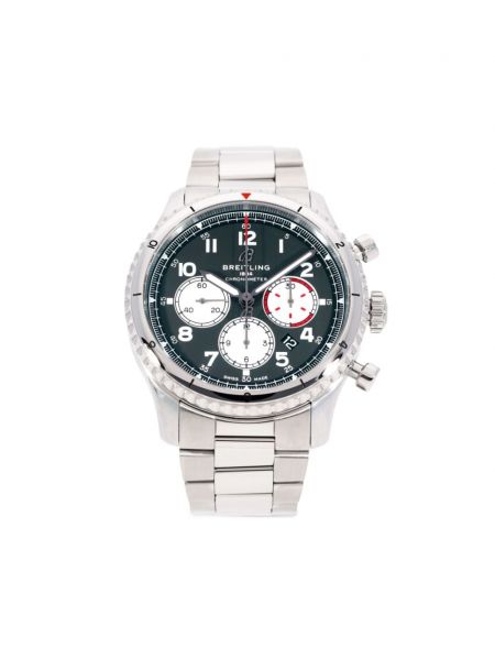 Otomatik izle Breitling yeşil