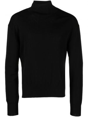 Volneni pulover Lemaire črna