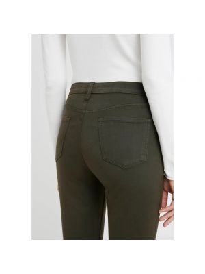Spodnie skinny fit J-brand zielone