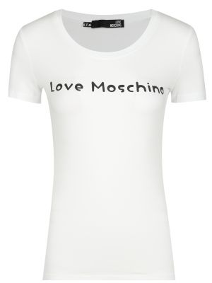 Футболка Moschino Love белая