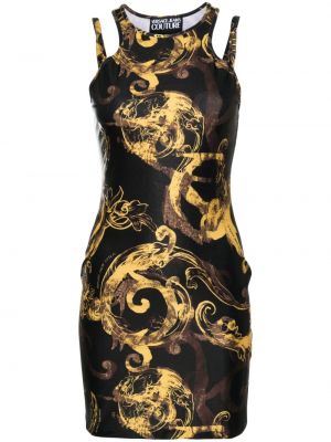 Μίντι φόρεμα με σχέδιο Versace Jeans Couture