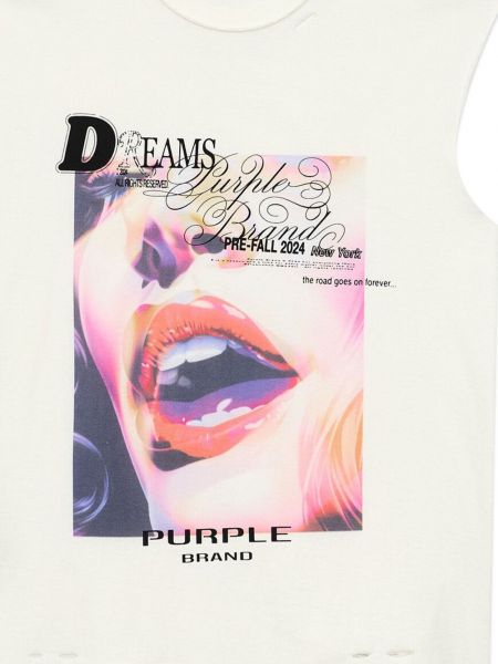 Chemise à imprimé Purple Brand