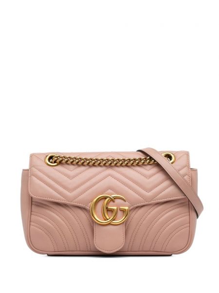 Τσάντα χιαστί Gucci Pre-owned ροζ