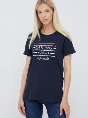 CMP t-shirt női, sötétkék