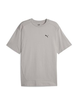 T-shirt sportive in maglia Puma grigio