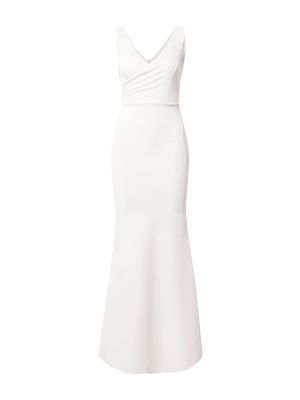 Βραδινό φόρεμα Wal G. λευκό