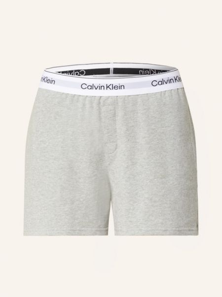 Bavlněné kraťasy Calvin Klein Underwear šedé