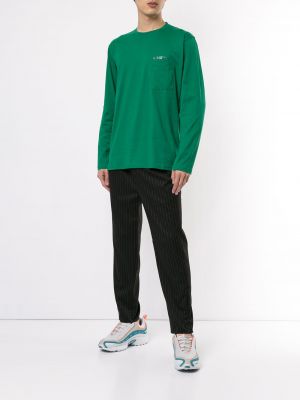 Camiseta de manga larga con estampado manga larga Affix verde