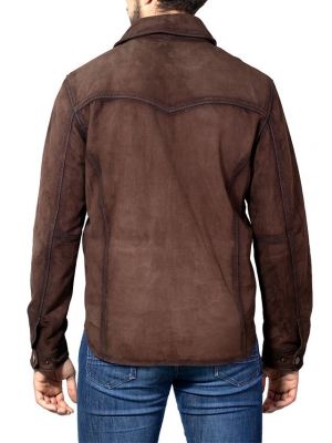 Куртка с длинным рукавом Frye коричневая