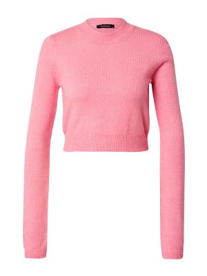 Μελανζέ πουλόβερ Trendyol ροζ