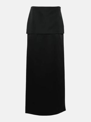 Dlhá sukňa Khaite čierna