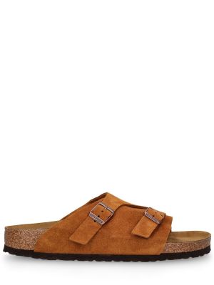 Seemisnahksed sandaalid Birkenstock pruun