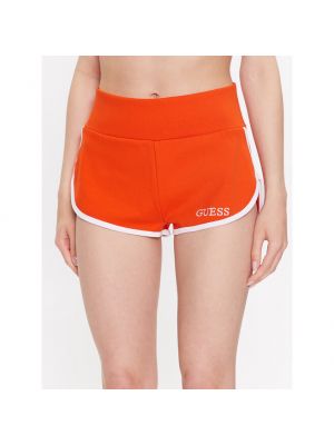 Pantaloni scurți de sport Guess portocaliu
