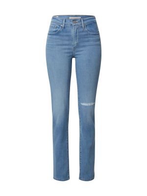 Straight leg jeans a vita alta Levi's ® blu