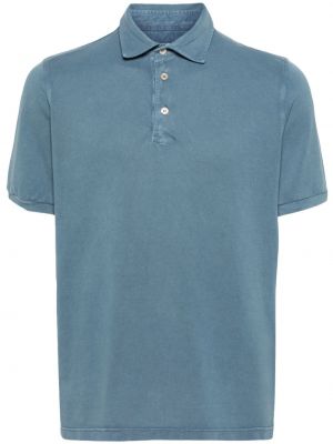 Medvilninis polo marškinėliai Fedeli mėlyna