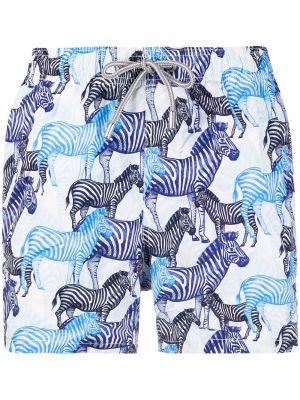 Shorts mit print mit zebra-muster Mc2 Saint Barth