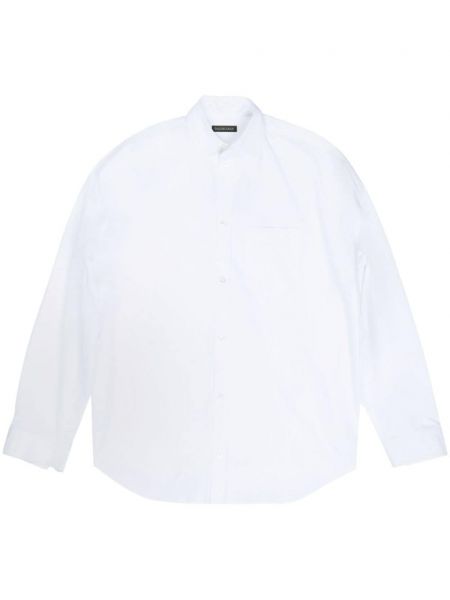 Памучна риза с принт Balenciaga