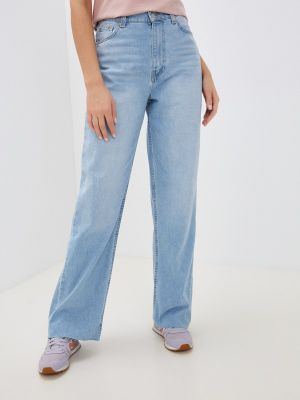 Широкие джинсы Gloria Jeans, голубые