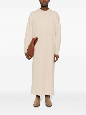 Robe en cachemire en tricot Extreme Cashmere beige