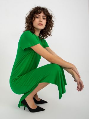 Midi ruha Fashionhunters zöld