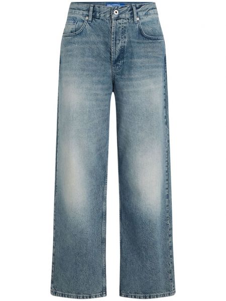 Flared jeans Karl Lagerfeld Jeans blå