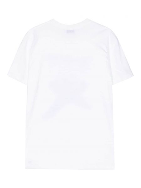 T-shirt à imprimé Collina Strada blanc