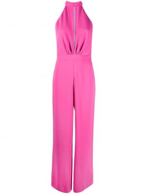 Krystaller jumpsuit med brede ben Nuè rosa