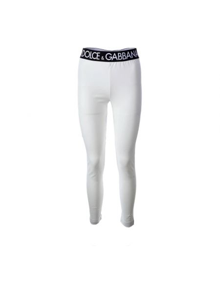 Leggings Dolce & Gabbana weiß