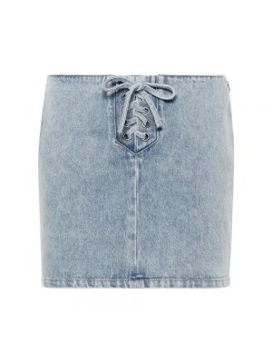 Spódnica jeansowa Rotate Birger Christensen niebieska