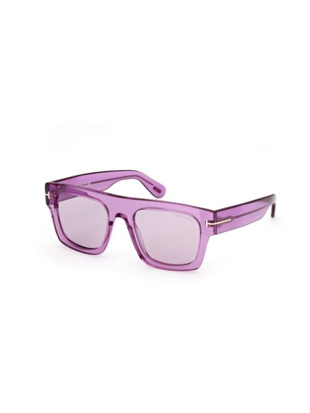 Okulary przeciwsłoneczne Tom Ford fioletowe