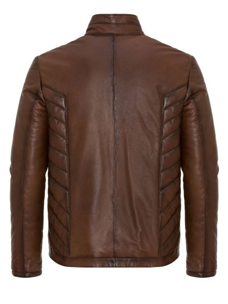 Кожаная куртка Felix Hardy коричневая
