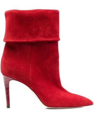 Ankle boots Paris Texas czerwone
