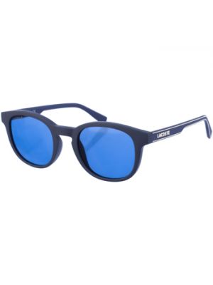 Niebieskie okulary przeciwsłoneczne Lacoste