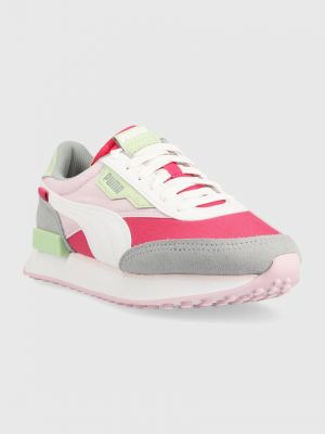 Sneakersy Puma Rider różowe