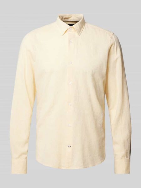 Koszula slim fit w jednolitym kolorze Joop!