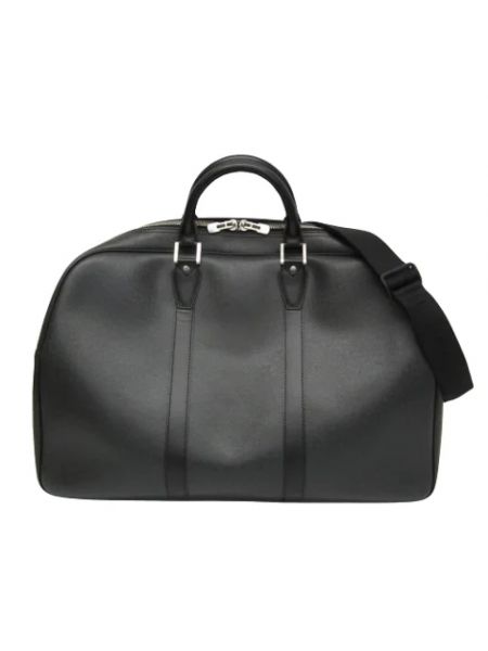 Torba podróżna skórzana Louis Vuitton Vintage czarna