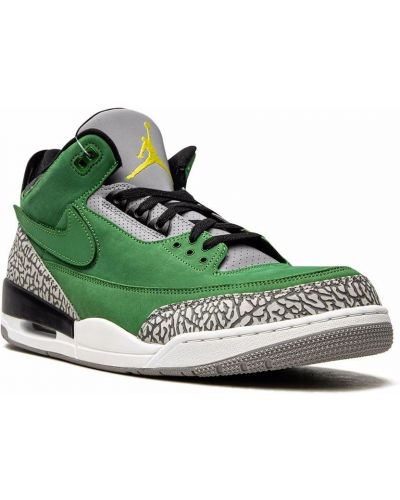 Baskets Jordan 3 Retro vert
