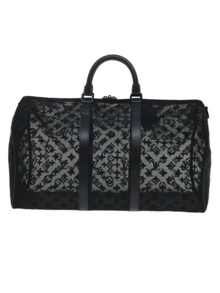 Bolsa de viaje retro Louis Vuitton Vintage negro