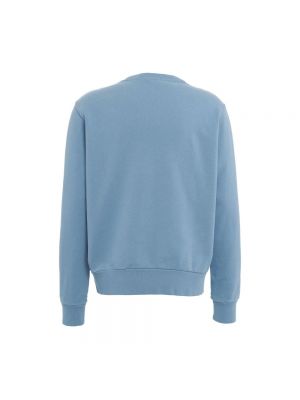 Suéter con bordado de punto de cuello redondo Polo Ralph Lauren azul
