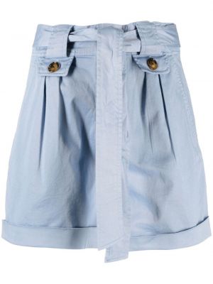 Shorts en coton Woolrich bleu