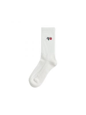 Шелковые носки с вышивкой Kith