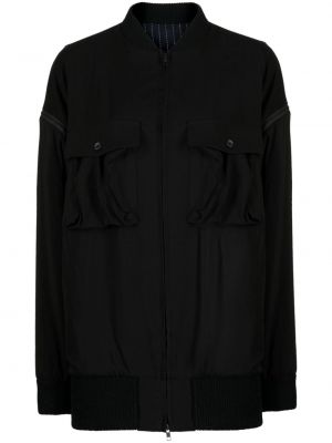 Cipzáras dzseki Yohji Yamamoto fekete