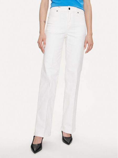 Jeans bootcut United Colors Of Benetton blanc