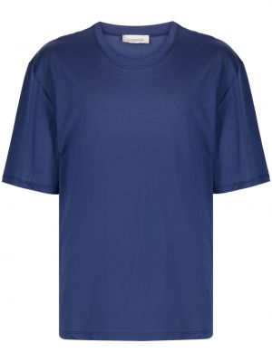Памучна тениска Laneus синьо