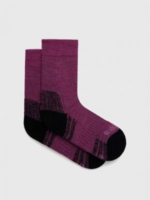 Шерстяные носки из шерсти мериноса Bridgedale розовые
