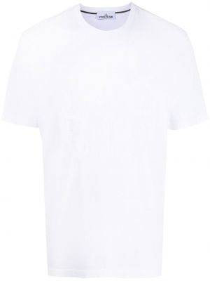 T-shirt Stone Island vit